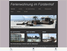 Tablet Screenshot of ferienwohnung-groemitz-ostsee.de